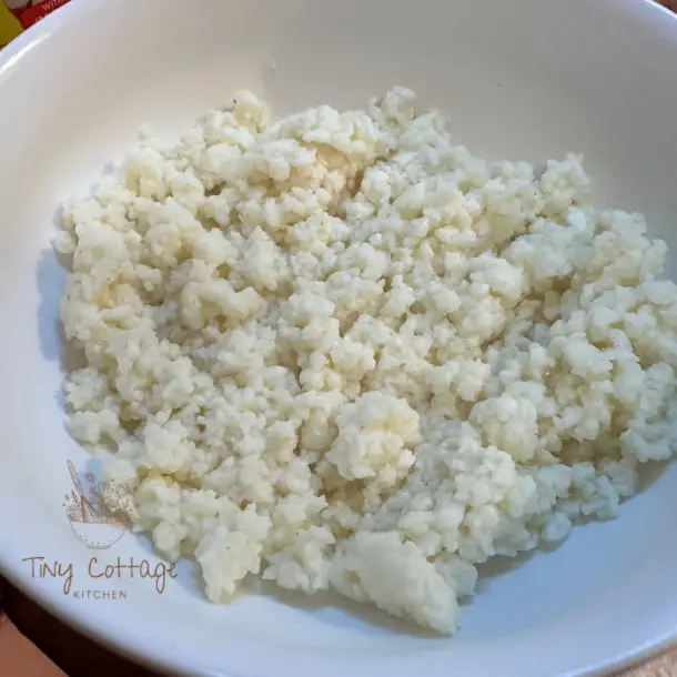 Savory high protein breakfast porridge Tiny Cottage Kitchen