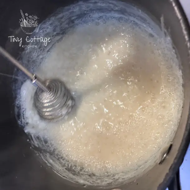 Savory high protein breakfast porridge Tiny Cottage Kitchen