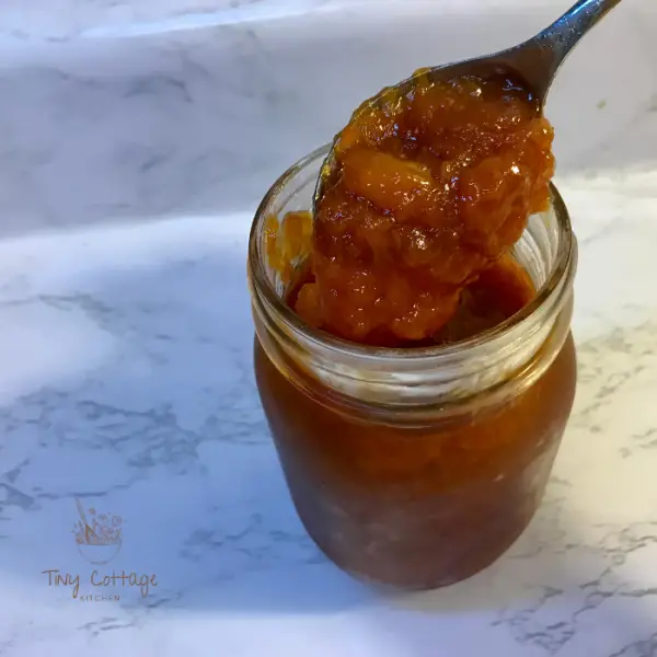 How to make no pectin peach jam Tiny Cottage Kitchen