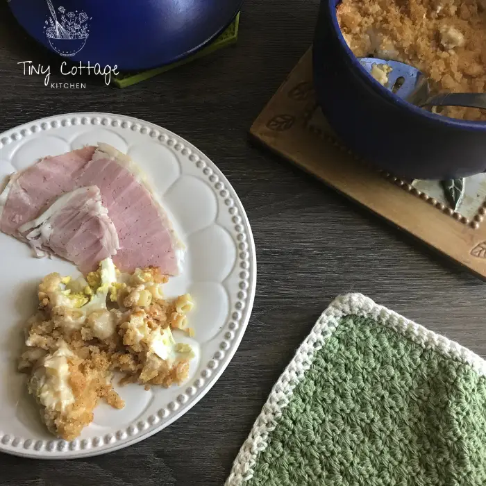 Italian egg and pasta casserole
