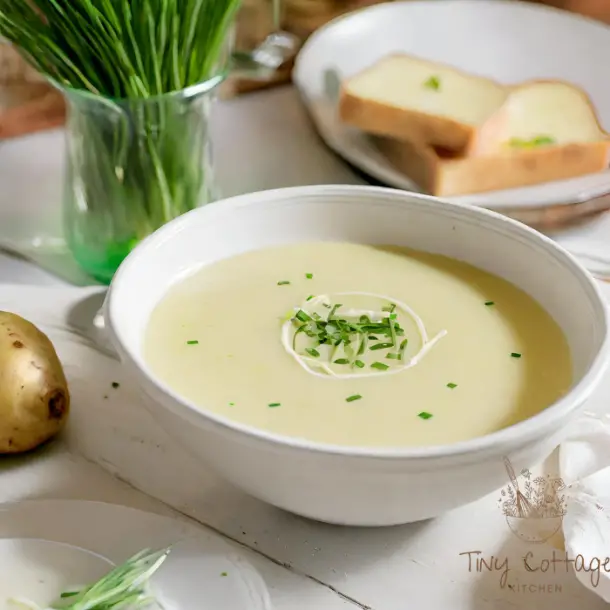 Leek and potato soup recipe - Tiny Cottage Kitchen