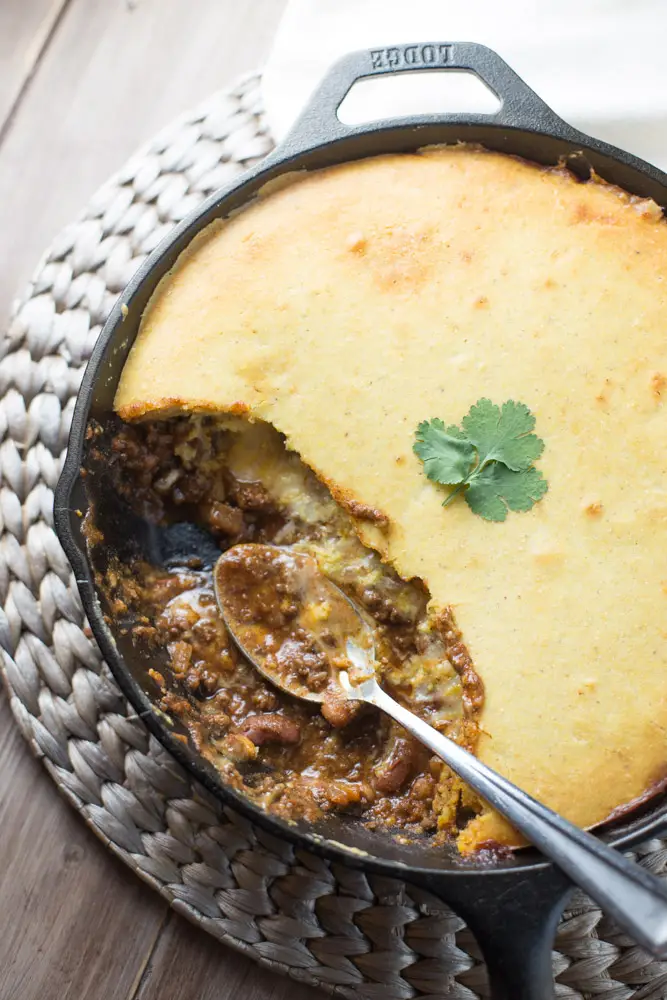 One pan skillet tamale pie recipe
